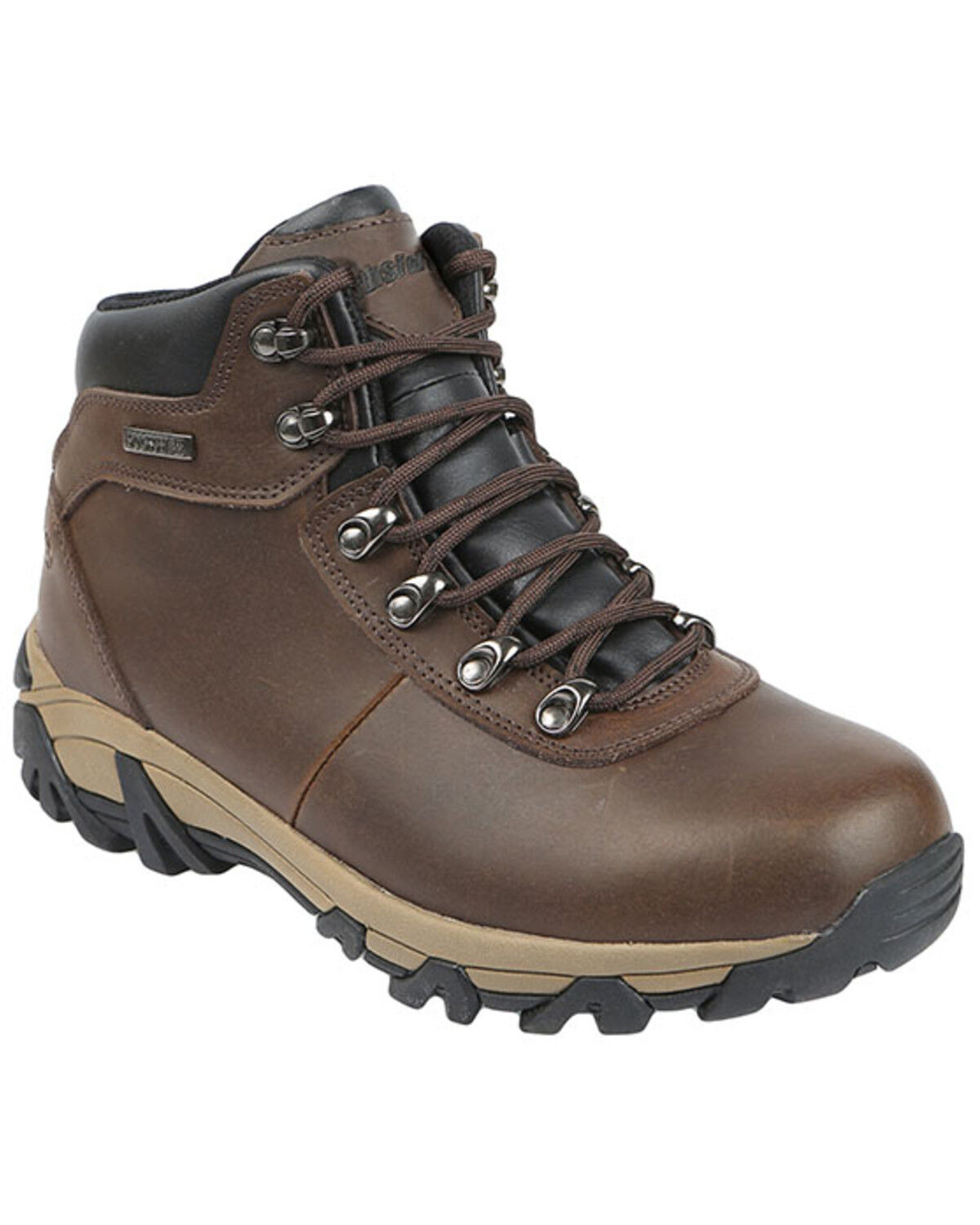 Image #1 - Northside Men's Vista Ridge Waterproof Hiking Boots - Soft Toe, Brown, hi-res