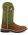 Image #2 - Twisted X Men's Tech X™ Western Boots - Broad Square Toe, Green, hi-res