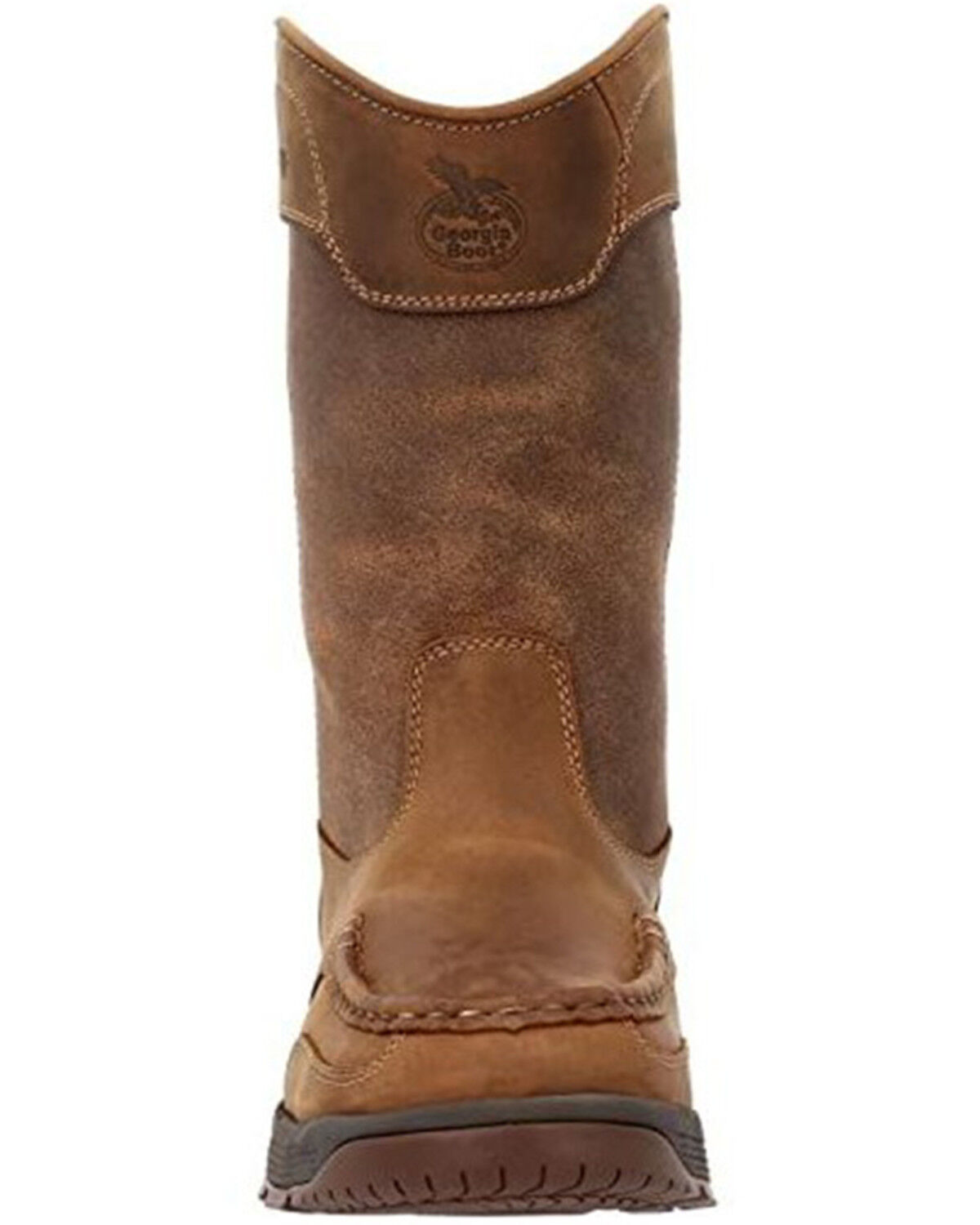 Image #3 - Georgia Boot Men's Athens Superlyte Waterproof Wellington Pull On Western Boots - Alloy Toe, Brown, hi-res