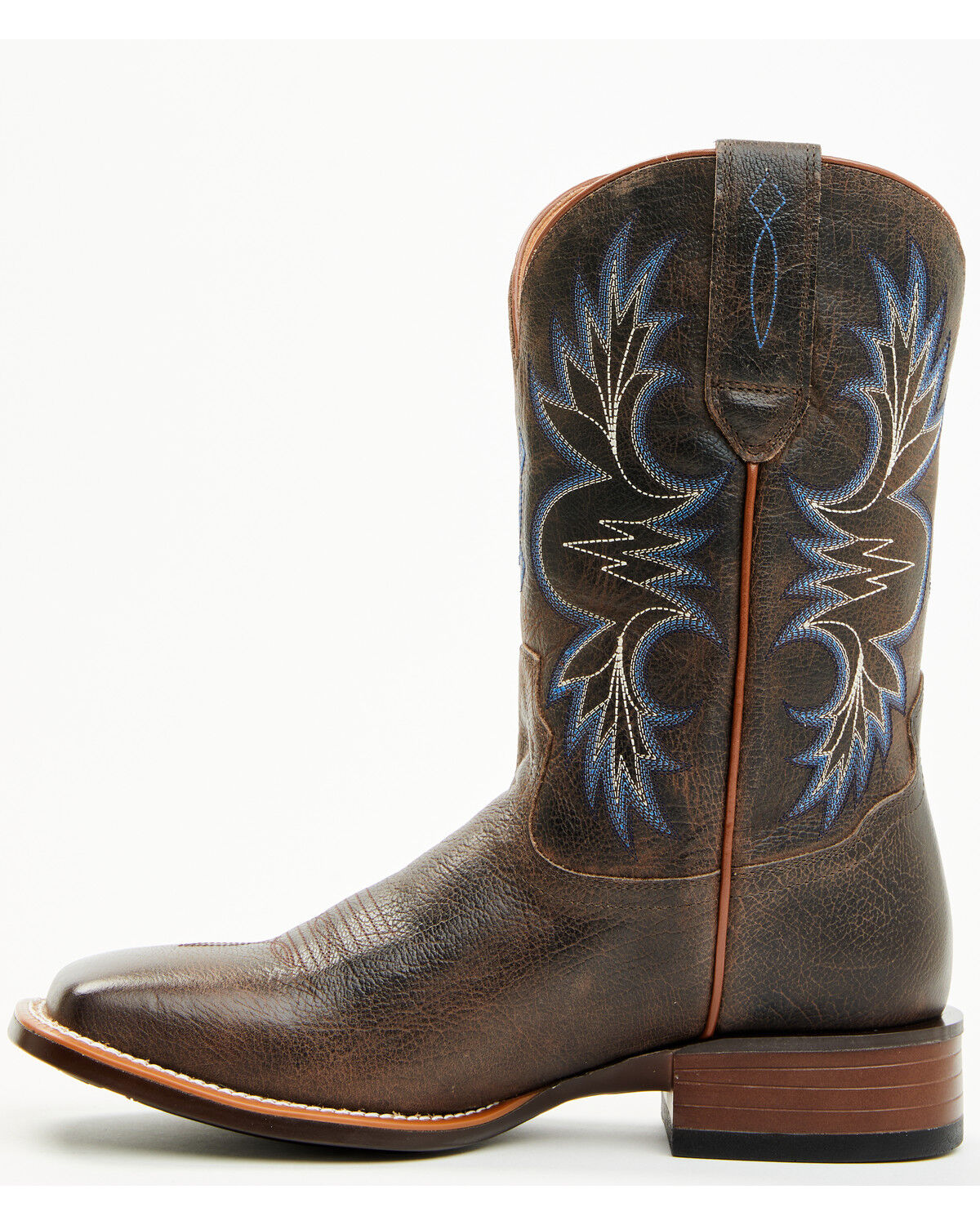 Image #3 - Cody James Hoverfly Axel Performance Western Boots - Broad Square Toe, Brown, hi-res