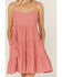 Image #3 - Wrangler Retro Women's Tiered Mini Dress, Red, hi-res