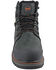 Image #4 - Hoss Men's Bronc 6" Lace-Up Waterproof Work Boots - Composite Toe, Black, hi-res