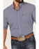 Image #3 - Wrangler Men's Classic Plaid Print Short Sleeve Button-Down Western Shirt - Tall, Blue, hi-res