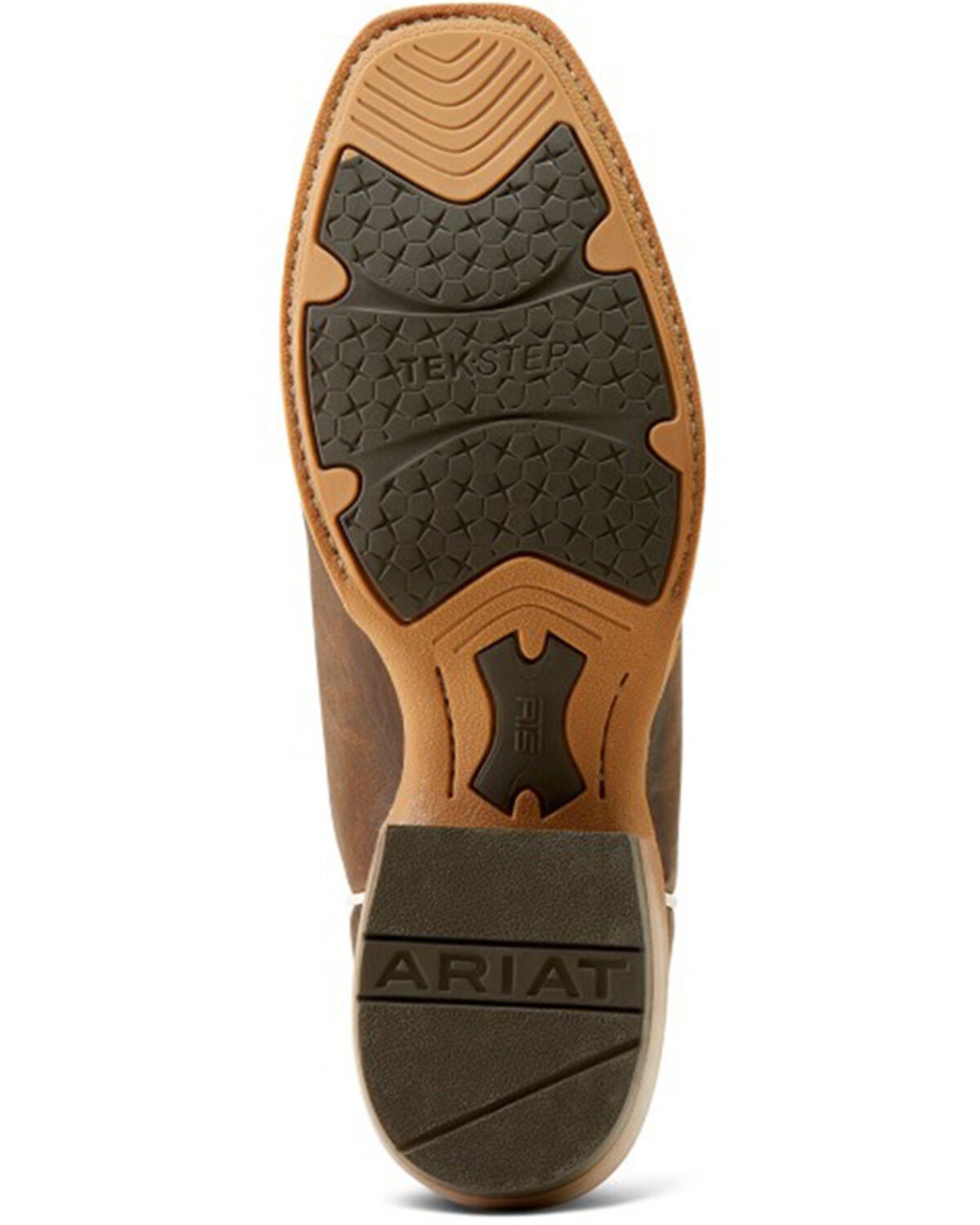 Image #5 - Ariat Men's Ringer Tall Performance Western Boots - Square Toe, Brown, hi-res