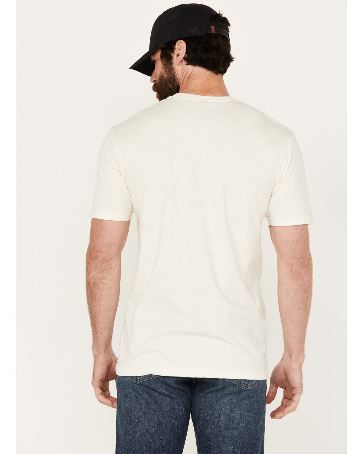 Image #4 - Brew City Beer Gear Men's Budweiser Logo Short Sleeve Graphic T-Shirt, Natural, hi-res