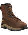 Image #1 - Ariat Men's Mastergrip 8" Waterproof Work Boots - Composite Toe, Brown, hi-res