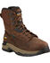 Ariat Men's Mastergrip 8" Waterproof Work Boots - Composite Toe, Brown, hi-res