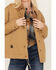 Image #4 - Cleo + Wolf Women's Sherpa Lined Canvas Jacket, Wheat, hi-res