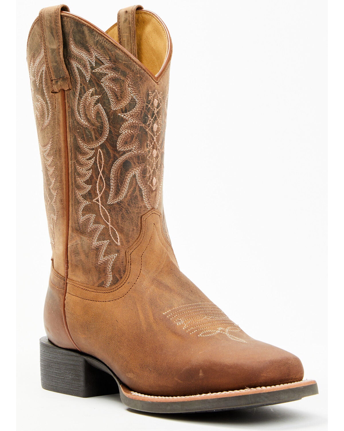 Shyanne Women's Shay Xero Gravity Western Performance Boots - Broad Square Toe, Brown, hi-res