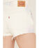 Image #4 - Levi's Women's Tie Dye 501 Original Denim Shorts, White, hi-res