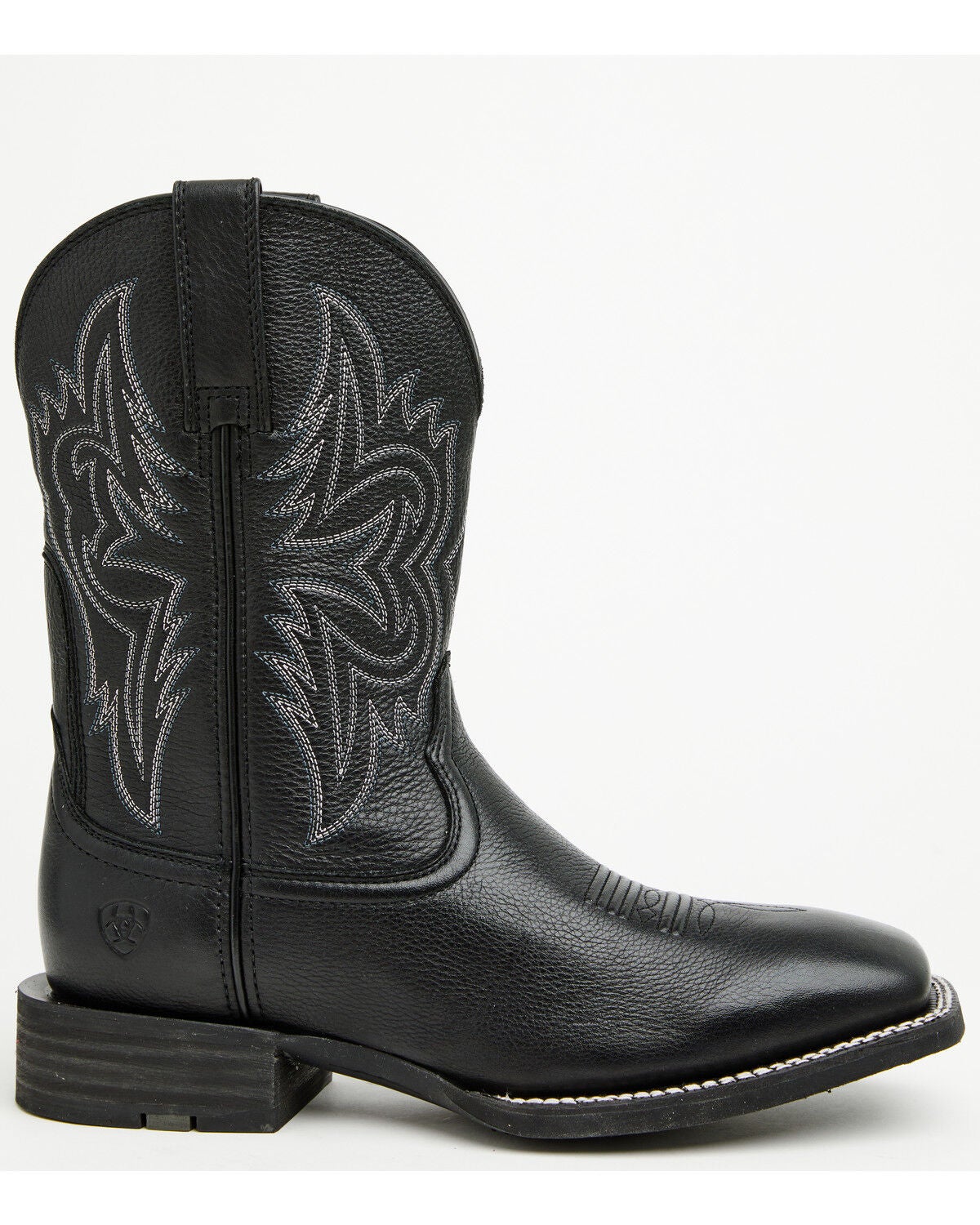Image #2 - Ariat Men's Big Rig Performance Western Boots - Broad Square Toe, Black, hi-res