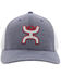 Image #3 - Hooey Men's Coach Logo Embroidered Trucker Cap, Indigo, hi-res