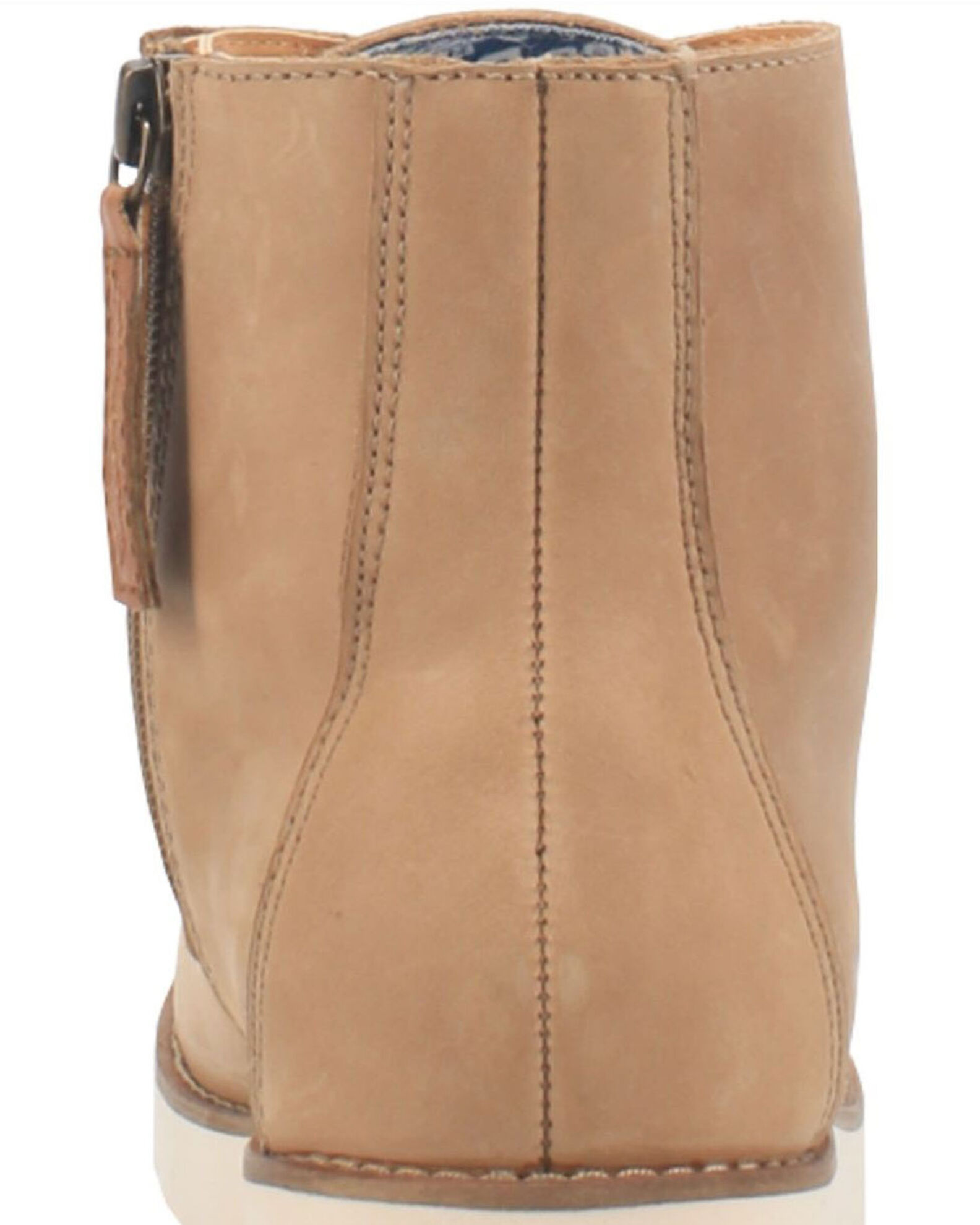 Image #4 - Dingo Women's Rosie Casual Shoes - Moc Toe, Natural, hi-res