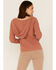 Image #3 - Heartloom Women's Devin Knit Hoodie, Rust Copper, hi-res