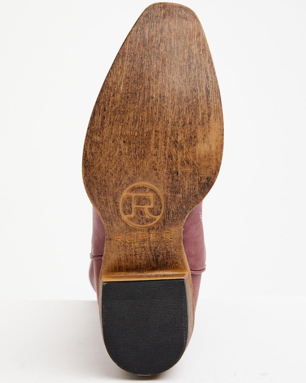 Image #7 - Roper Women's Raspberry Riley Vintage Western Boots - Snip Toe, Red, hi-res