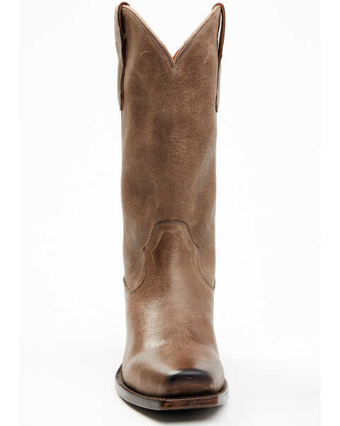 Image #4 - Cleo + Wolf Women's Ivy Western Boots - Square Toe, Chocolate, hi-res