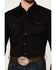 Image #3 - Cody James Men's Solid Treadstone Long Sleeve Pearl Snap Western Shirt - Tall, Black, hi-res