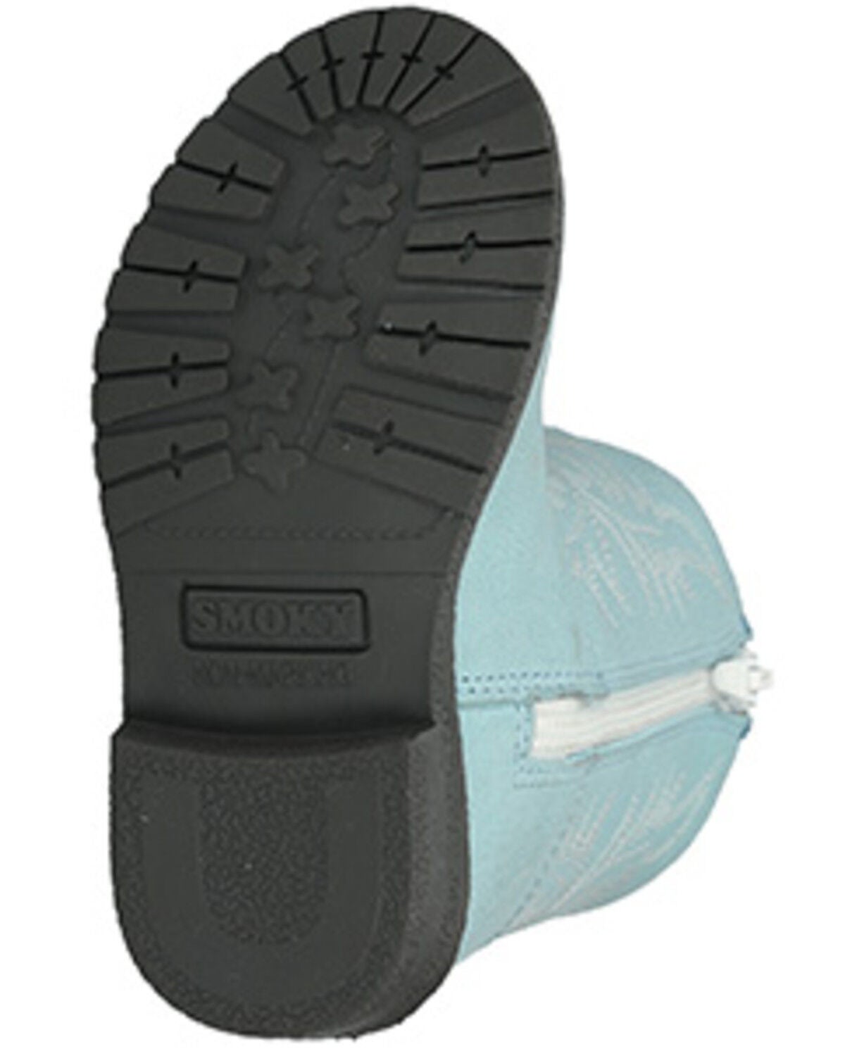 Image #6 - Smoky Mountain Toddler Girls' Hopalong Western Boots - Round Toe, Light Blue, hi-res