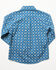 Image #3 - Cinch Toddler Boys' Geo Print Long Sleeve Button-Down Western Shirt, Royal Blue, hi-res