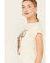 Image #2 - Shyanne Women's Wild At Heart Short Sleeve Graphic Tee, Cream, hi-res