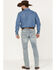 Image #1 - Hooey Men's Revolver Light Wash Slim Straight Reflex Jeans, Light Wash, hi-res