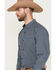 Image #2 - Ariat Men's Pro Series Paddy Classic Fit Checkered Print Long Sleeve Button-Down Western Shirt, Black, hi-res