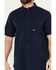 Image #3 - Ariat Men's Rebar Made Tough 360 AirFlow Short Sleeve Work Shirt , Navy, hi-res