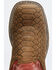 Image #7 - Cody James Boys' Reptile Print Western Boots - Broad Square Toe, Red/brown, hi-res