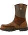 Image #3 - Georgia Boot Men's Athens Wellington Boots - Steel Toe , Brown, hi-res