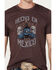 Image #3 - Moonshine Spirit Men's En Mexico Short Sleeve Graphic T-Shirt, Purple, hi-res