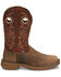 Image #2 - Justin Men's Rush Western Boots - Broad Square Toe, Tan, hi-res