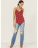 Image #4 - Shyanne Women's Star Print Cami, Red, hi-res