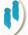 Image #1 - Idyllwind Women's Adalee Seed Bead Earrings, Turquoise, hi-res