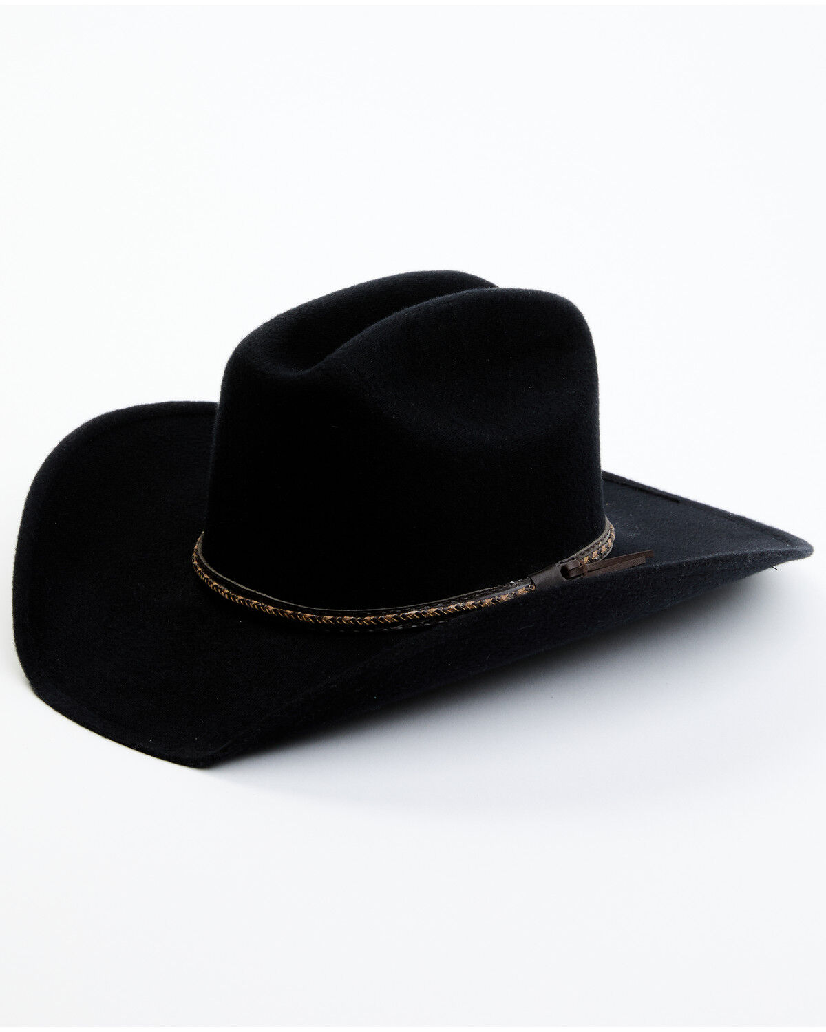 Image #1 - Cody James Felt Cowboy Hat, Black, hi-res