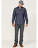 Image #2 - Cody James Men's FR Denim Mount Vernon Long Sleeve Snap Work Shirt, Indigo, hi-res