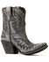 Image #1 - Ariat Women's Chandler Western Booties - Snip Toe, Black, hi-res
