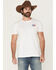 Image #1 - Cody James Men's Heritage Short Sleeve Graphic T-Shirt, White, hi-res