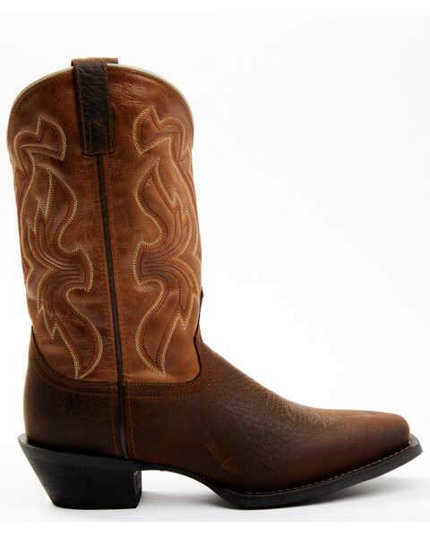 Image #2 - Laredo Men's Mckinney Western Boots - Square Toe, Brown, hi-res