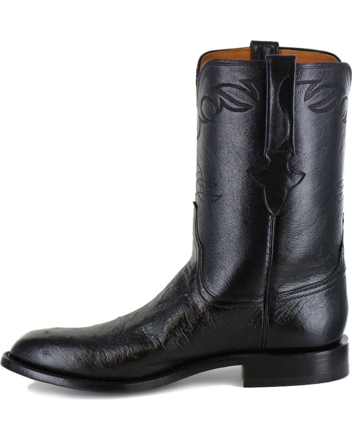 lucchese smooth ostrich