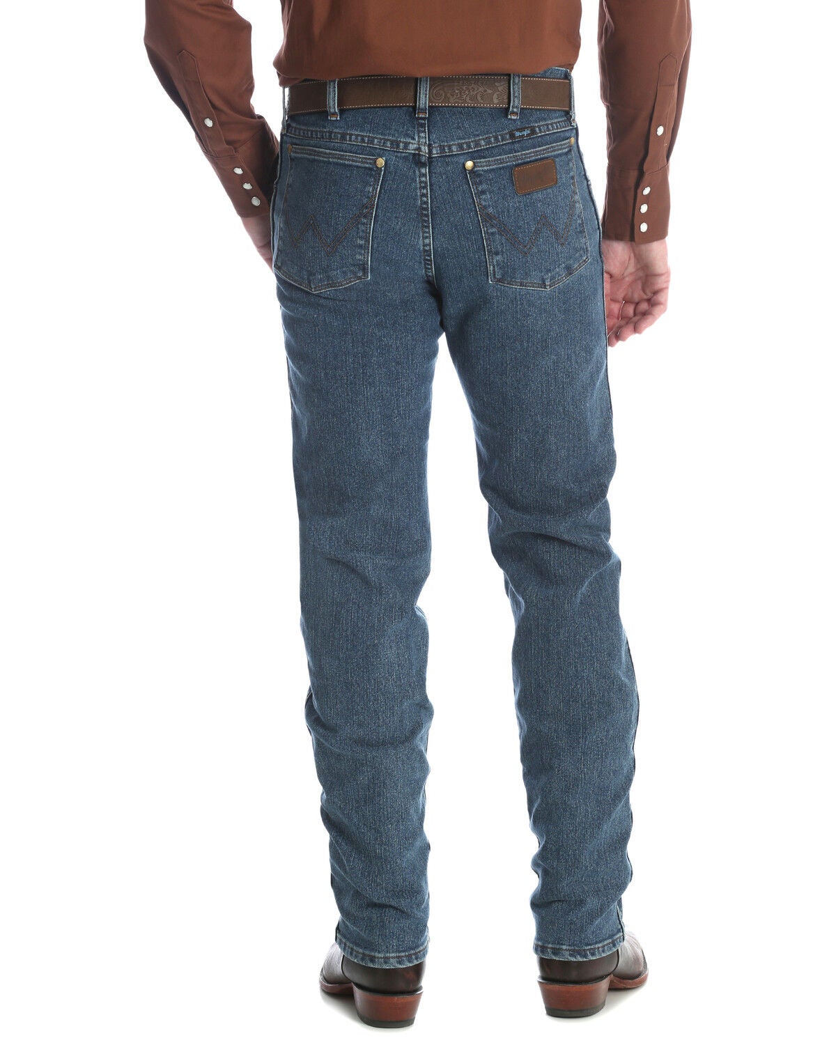 wrangler wicking denim jeans