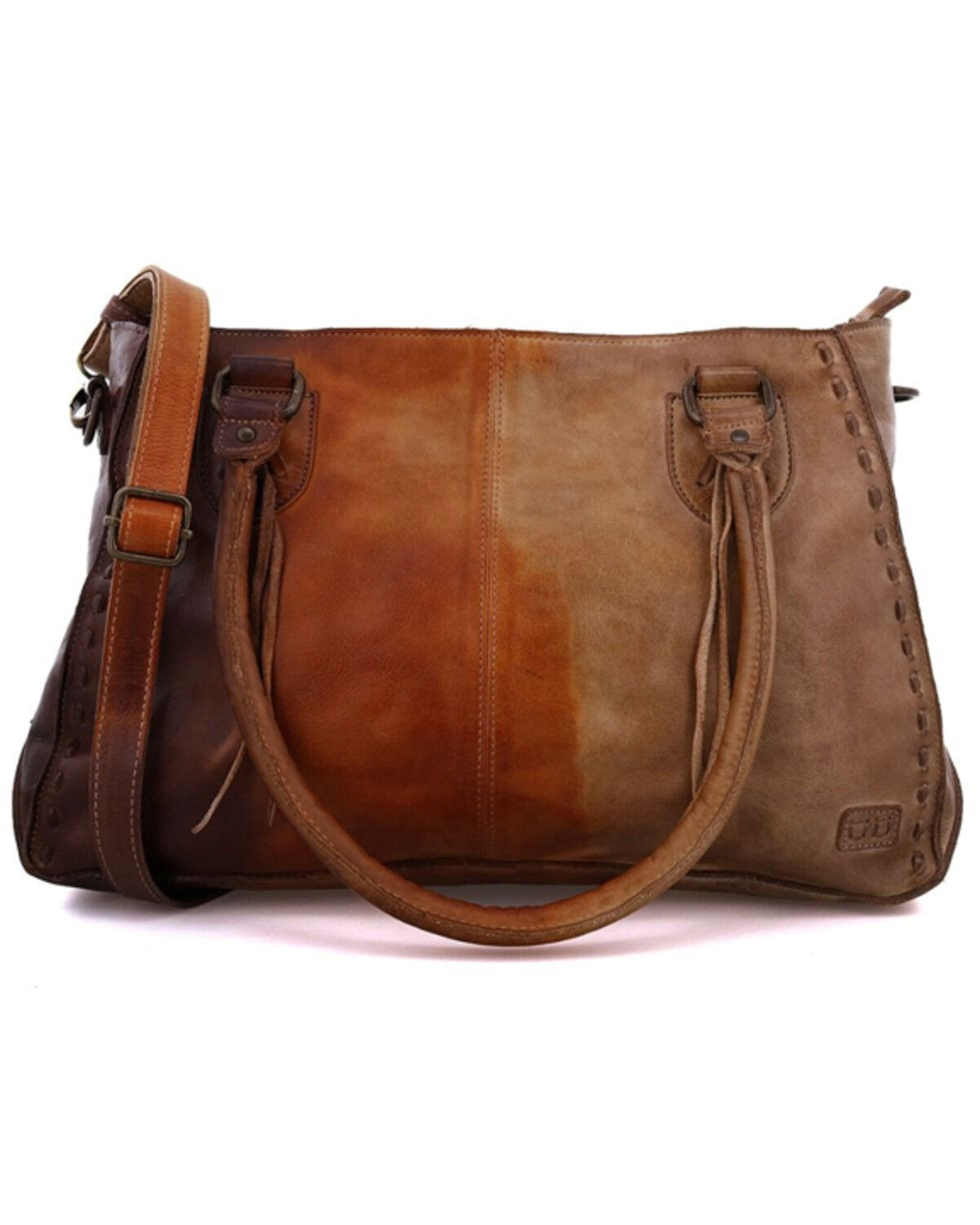 Image #1 - Bed Stu Women's Rockababy Tie Dye Leather Satchel Bag, , hi-res