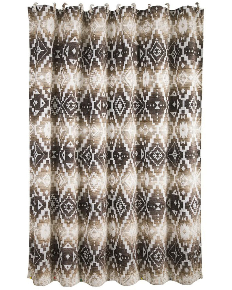 HiEnd Accents Chalet Southwestern Shower Curtain , Multi, hi-res