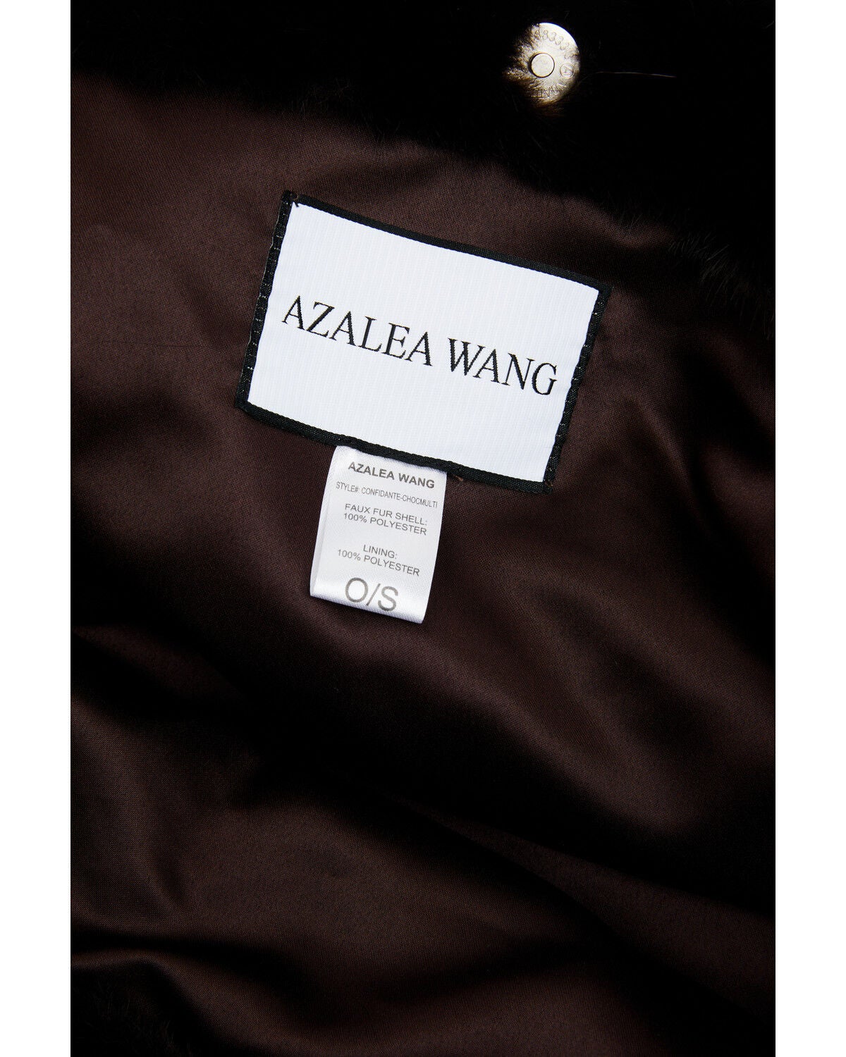 Image #4 - Azalea Wang Women's Confidante Faux Fur Bag, Brown, hi-res