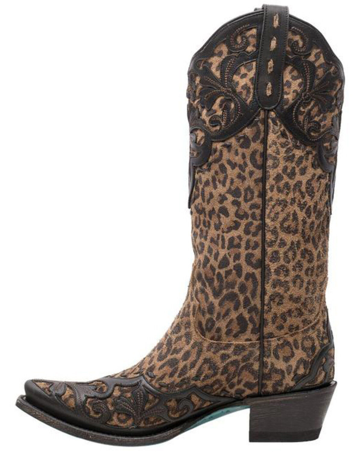 Image #3 - Lane Women's Lilly Western Boots - Snip Toe, Black, hi-res