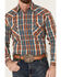 Image #3 - Panhandle Men's Plaid Print Long Sleeve Snap Stretch Western Shirt - Big, Multi, hi-res