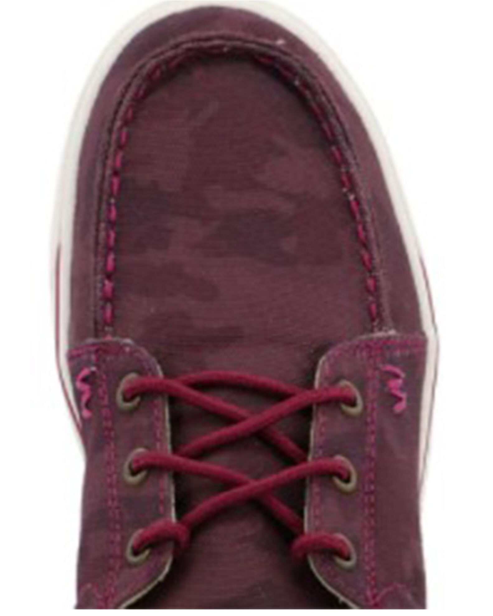 Image #3 - Wrangler Retro Women's Camo Print Casual Lace-Up Shoe - Moc Toe, Purple, hi-res