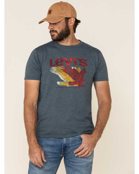 Image #3 - Levi's Men's Pilot Logo Graphic T-Shirt , Multi, hi-res