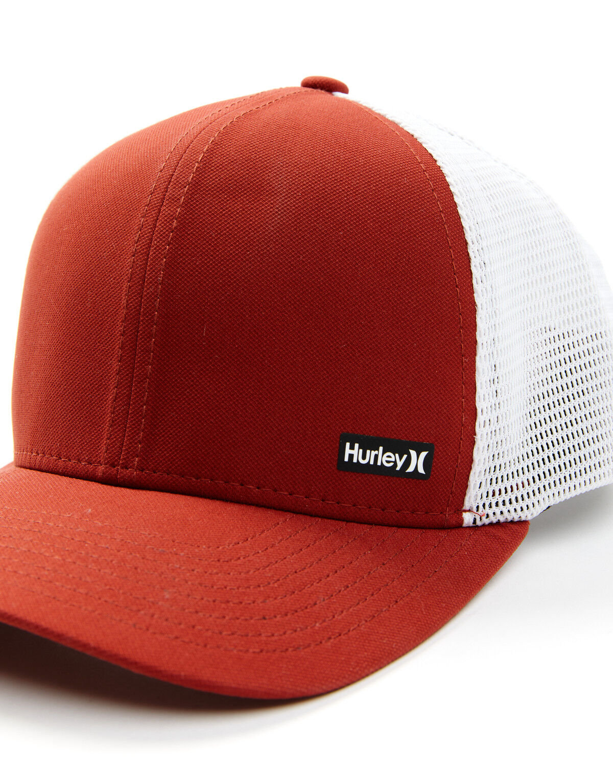 Image #2 - Hurley Men's League Ball Cap, Burgundy, hi-res