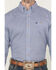 Image #3 - Wrangler Men's Geo Print Long Sleeve Button-Down Stretch Western Shirt, Blue, hi-res