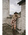 Image #1 - Idyllwind Women's Made For This Off-Shoulder Cow Print Mini Dress, Tan, hi-res